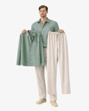 Arlori Linen Longsleeve Set - Arlori