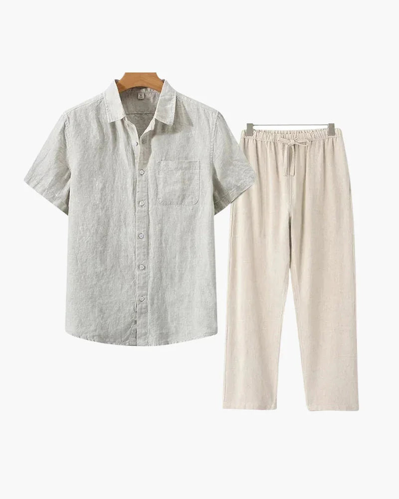 Arlori Linen Combo (Shortsleeve)