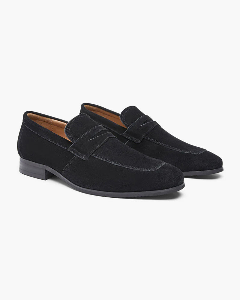 Arlori Suede Penny Loafers