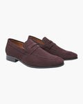 Arlori Suede Penny Loafers
