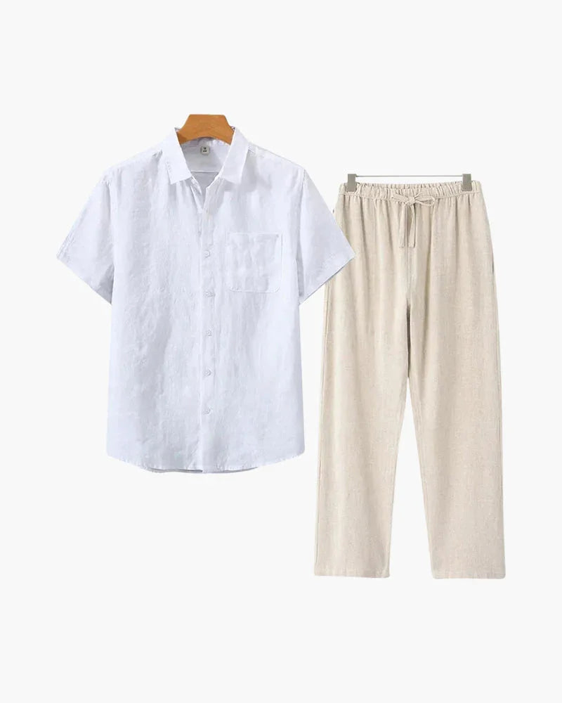 Arlori Linen Combo (Shortsleeve)