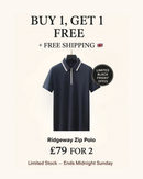 Ridgeway Zip Polo